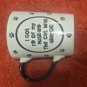 Cat Lovers, New, never been used, Funny Mug, Microwave & Dishwasher safe